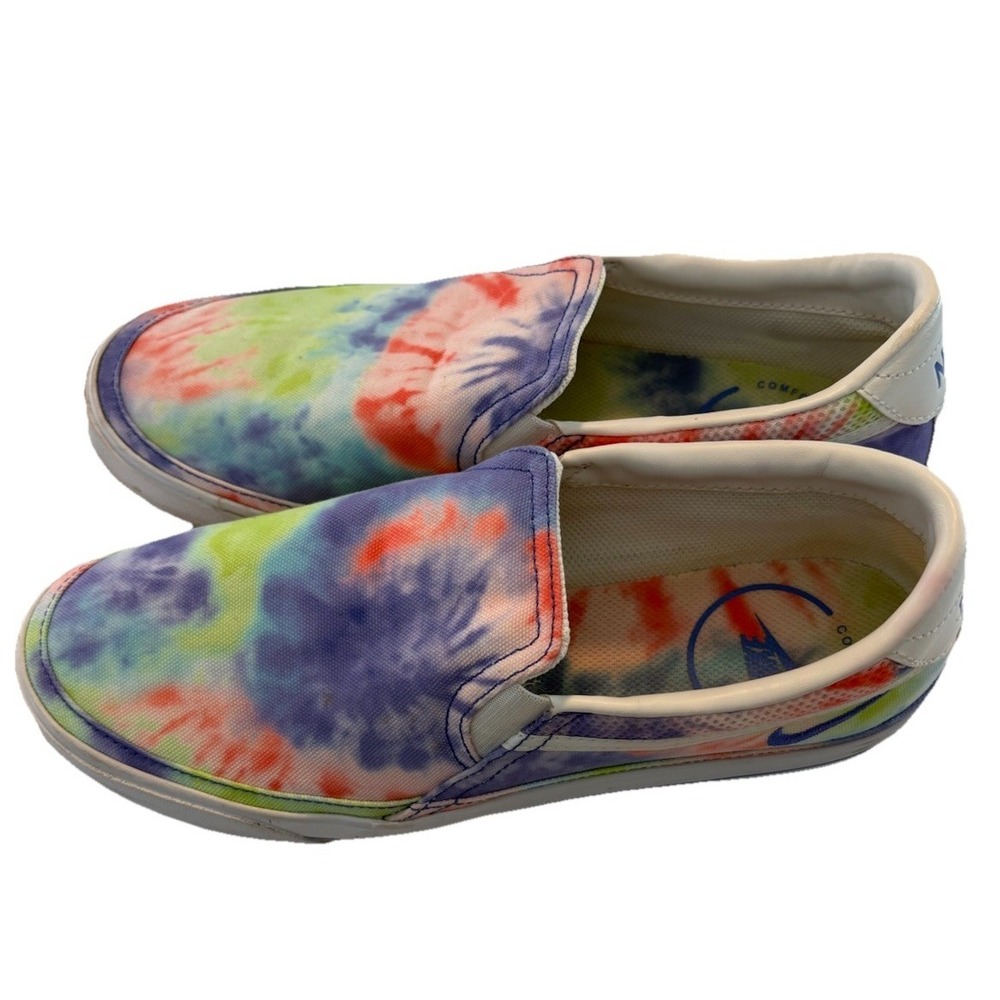 Nike Court Legacy Slip-on Tie-Dye Women's Size 9 Casual Beach Comfort Surf